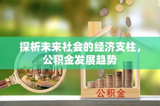 莱州探析未来社会的经济支柱，公积金发展趋势