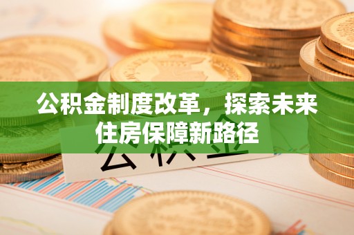 莱州公积金制度改革，探索未来住房保障新路径