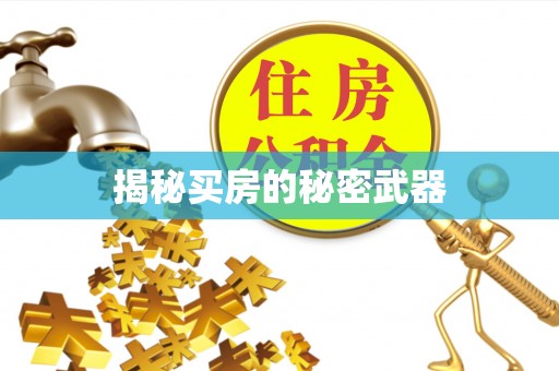 莱州揭秘买房的秘密武器
