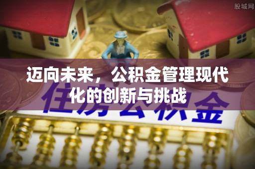 莱州迈向未来，公积金管理现代化的创新与挑战