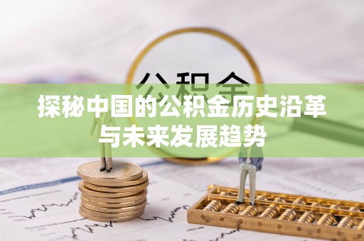 莱州探秘中国的公积金历史沿革与未来发展趋势