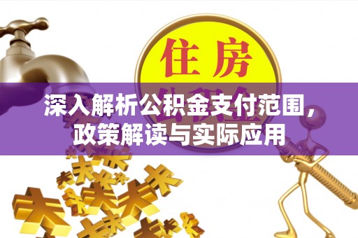 莱州深入解析公积金支付范围，政策解读与实际应用