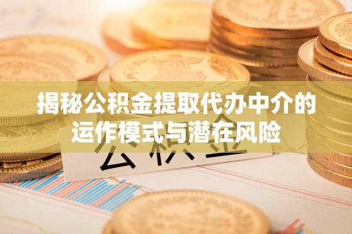 莱州揭秘公积金提取代办中介的运作模式与潜在风险