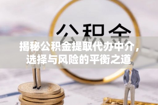 莱州揭秘公积金提取代办中介，选择与风险的平衡之道