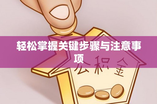 莱州轻松掌握关键步骤与注意事项