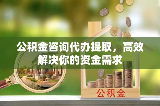 莱州公积金咨询代办提取，高效解决你的资金需求