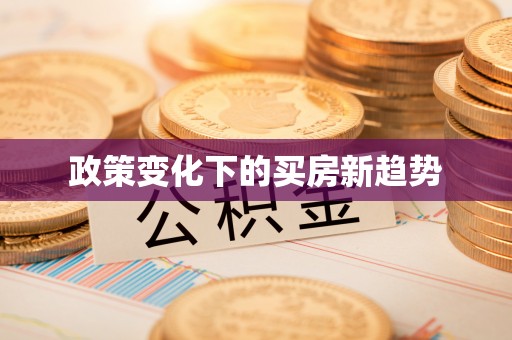 莱州政策变化下的买房新趋势