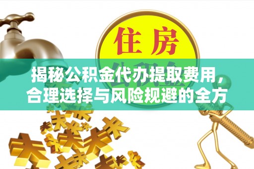 莱州揭秘公积金代办提取费用，合理选择与风险规避的全方位解析