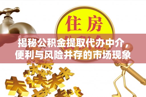 莱州揭秘公积金提取代办中介，便利与风险并存的市场现象