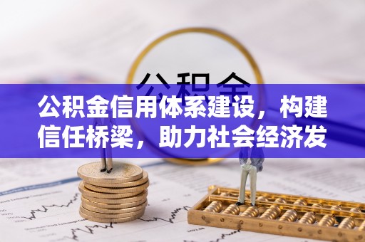 莱州公积金信用体系建设，构建信任桥梁，助力社会经济发展