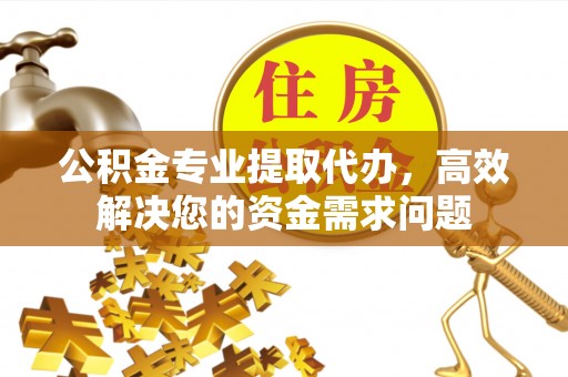 莱州公积金专业提取代办，高效解决您的资金需求问题