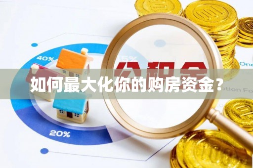 莱州如何最大化你的购房资金？